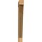 Ekena Millwork Traditional Block Rough Sawn Bracket, Western Red Cedar, 4"W x 32"D x 38"H BKT04X32X38TRA05RWR - alternate 2